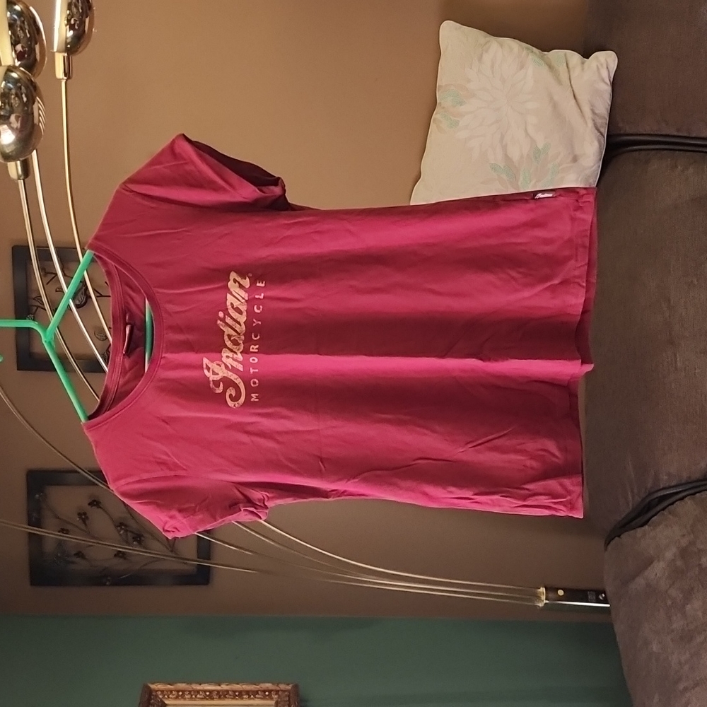 Women's Large Indian Motorcycle shirt